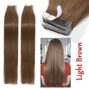 20pcs. Tape-In Human Hair Extensions